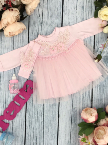 Купить оптом 160-ДР. Платье с повязкой на голову,хлопок 100 % интерлок 74,80,86 в Уссурийске