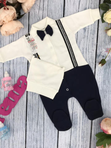 Купить оптом 207. Комбинезон ясельный с шапкой,100% хлопок интерлок в Уссурийске